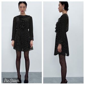 SOLD‼️ Zara Polka Dot Dress